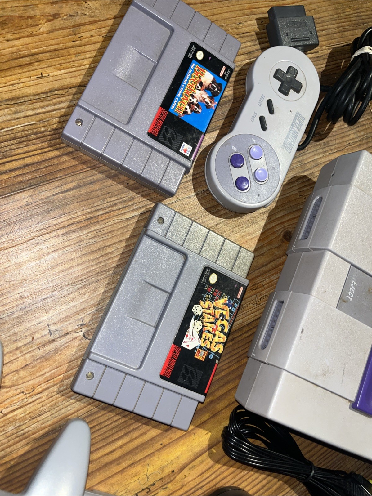Super Nintendo SNES + N64 Nintendo 64 Bundles – Both Tested And Working