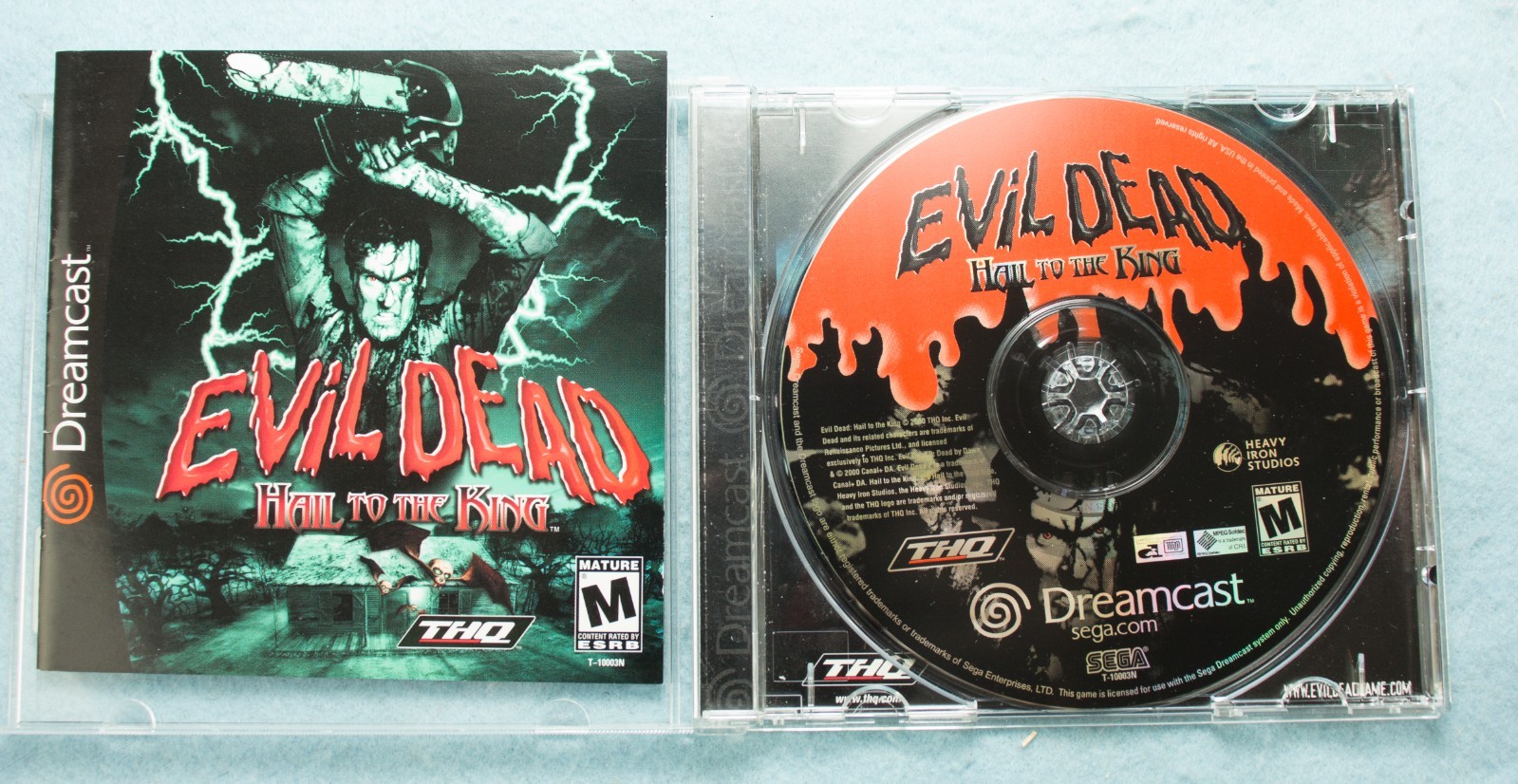 PS 1 Evil Dead: Hail to the King (Sony PlayStation 1, 2000) CIB Tested