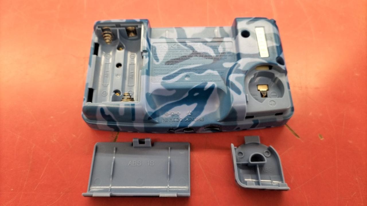 Neo Geo Pocket Color Console Camouflage Blue Tested s2363M