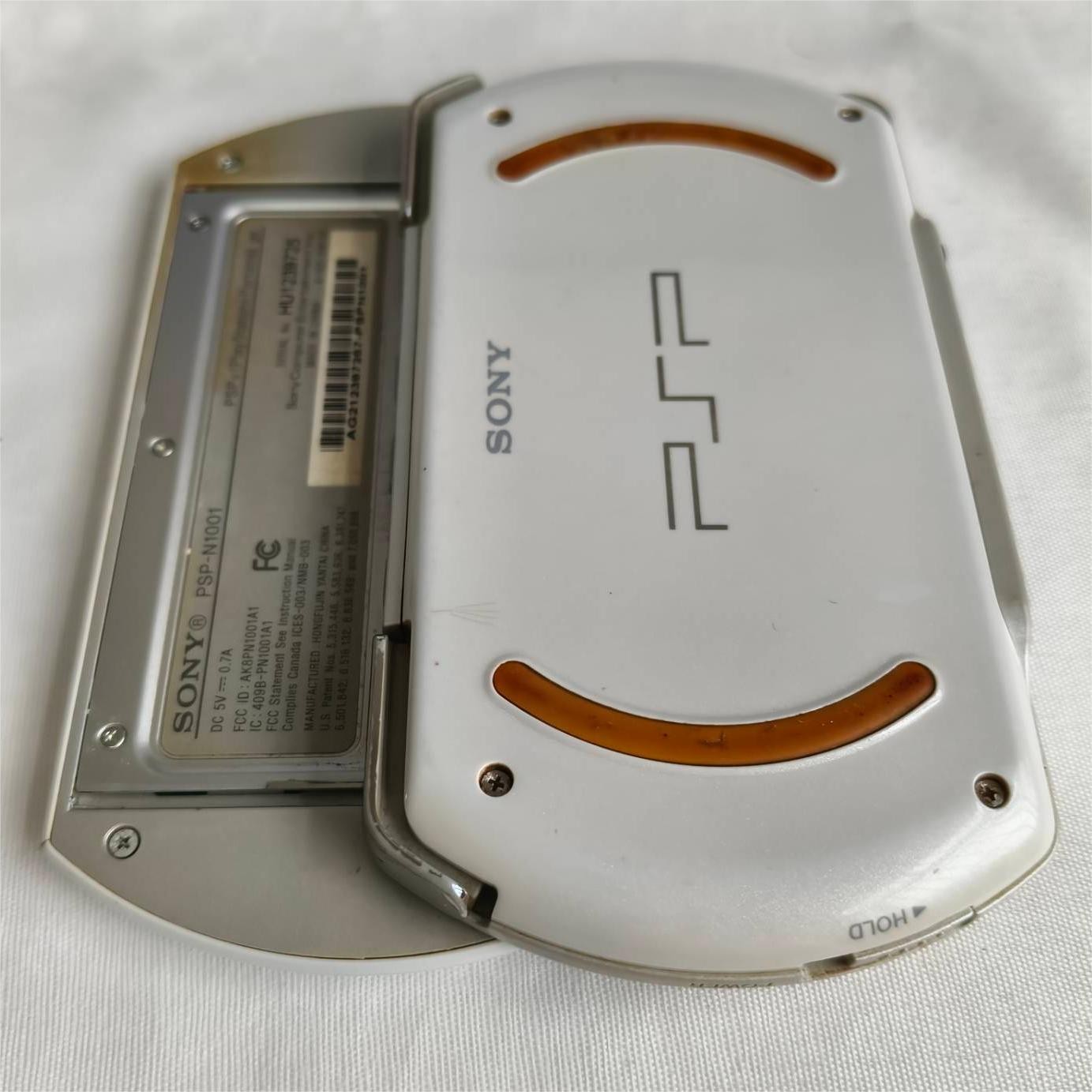 PSP GO console White with Charger PSP-N1001 New Screen with protect tested well