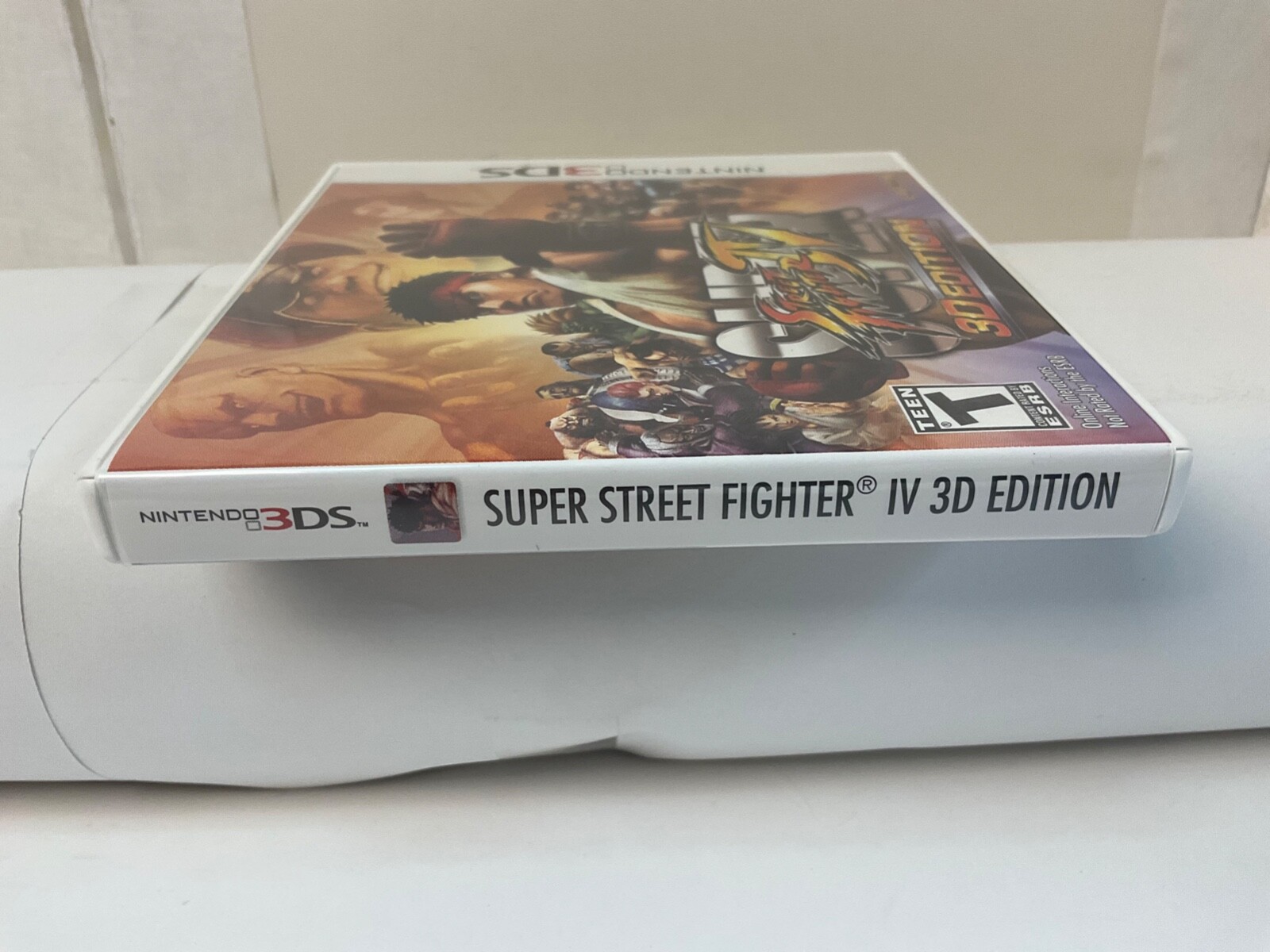 Manual & Case Only** Super Street Fighter IV 3D Edition Nintendo 3DS Replacement