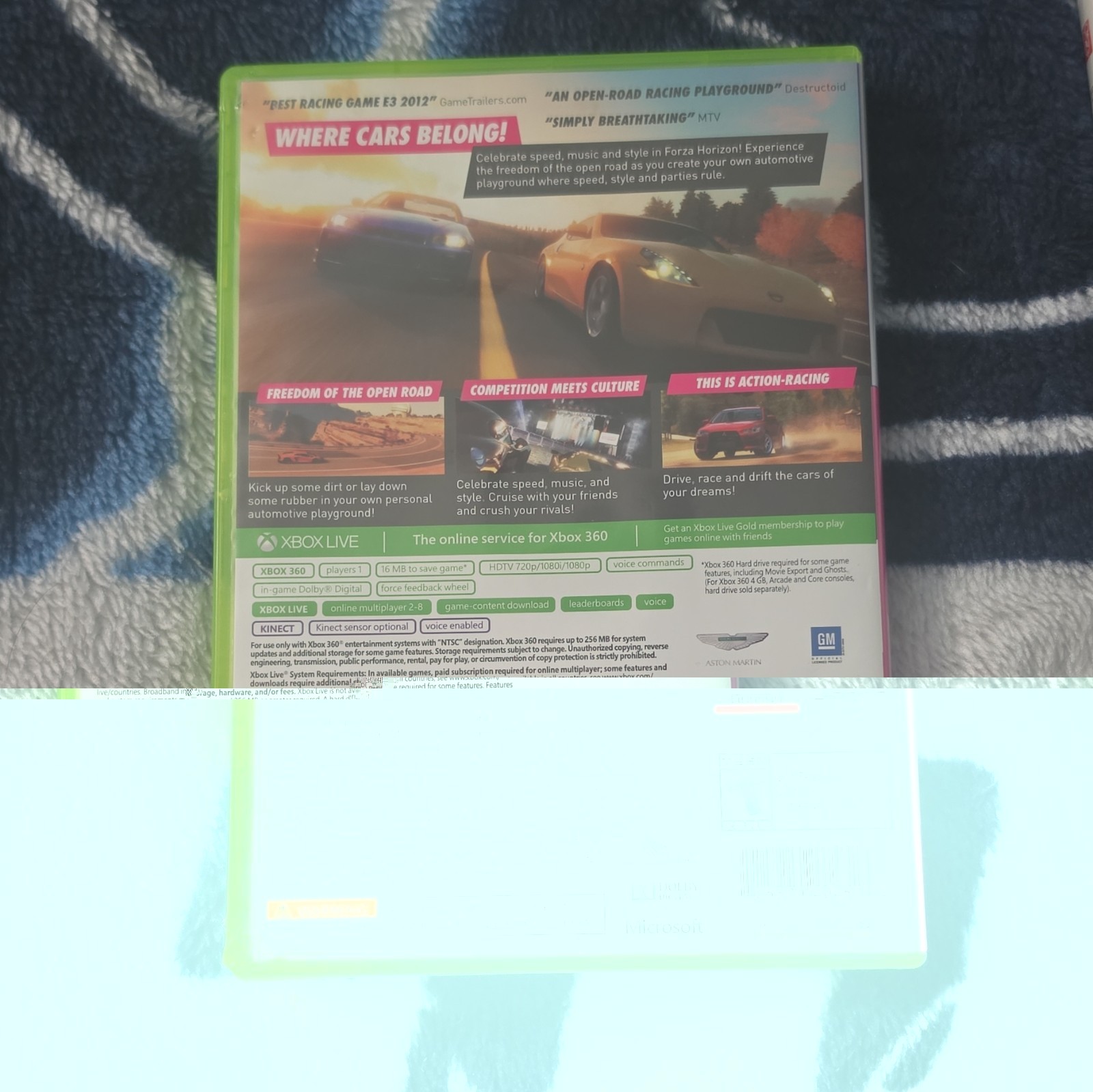 Forza Horizon Platinum Hits Forza Series Racing – Xbox 360 Better with Kinect