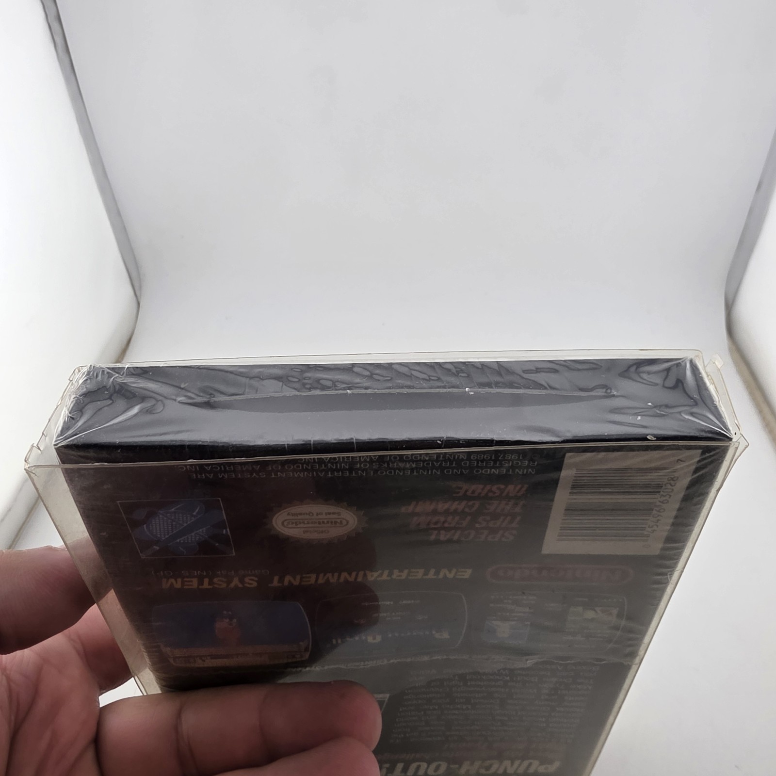 Mike Tyson’s Punch Out – Box Only – Nintendo Nes – Oval Seal – Shrink (No Game)