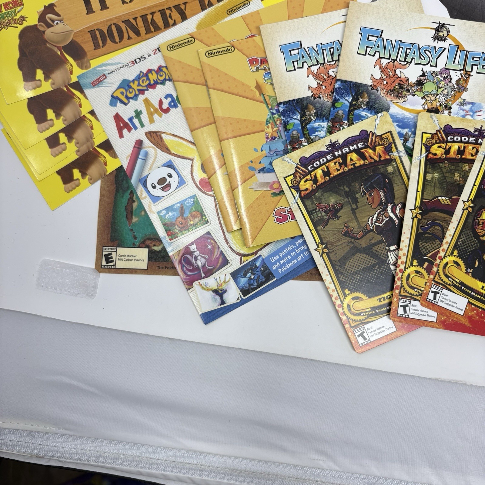 Nintendo Pokemon Smash Bros Promotional Lot Standee Posters Stickers Promo