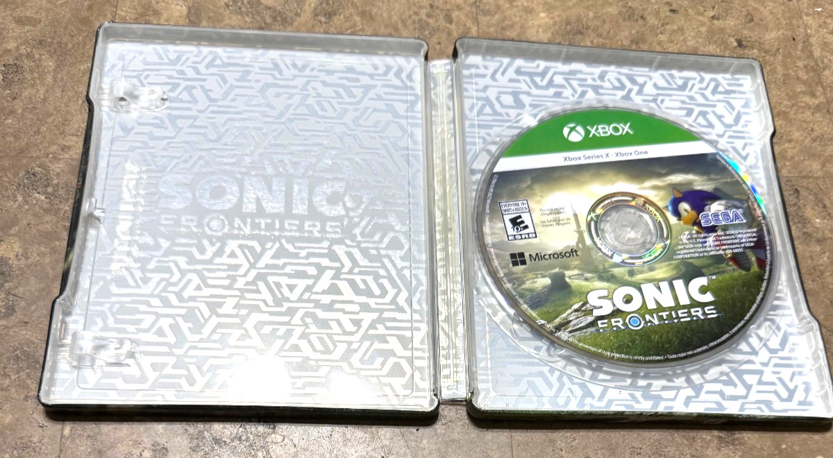 Sonic Frontiers Steelbook GAME (GameStop Exclusive) XBOX GAME Collectors Edition