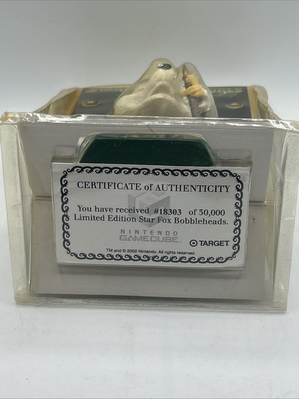 Nintendo StarFox Adventures BOBBLEHEAD Limited Edit GameCube Promo Target RARE