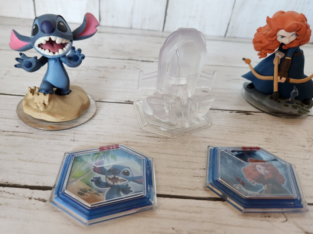 Disney Infinity 2.0 Stitch Merida Power Discs Toy Story Lot