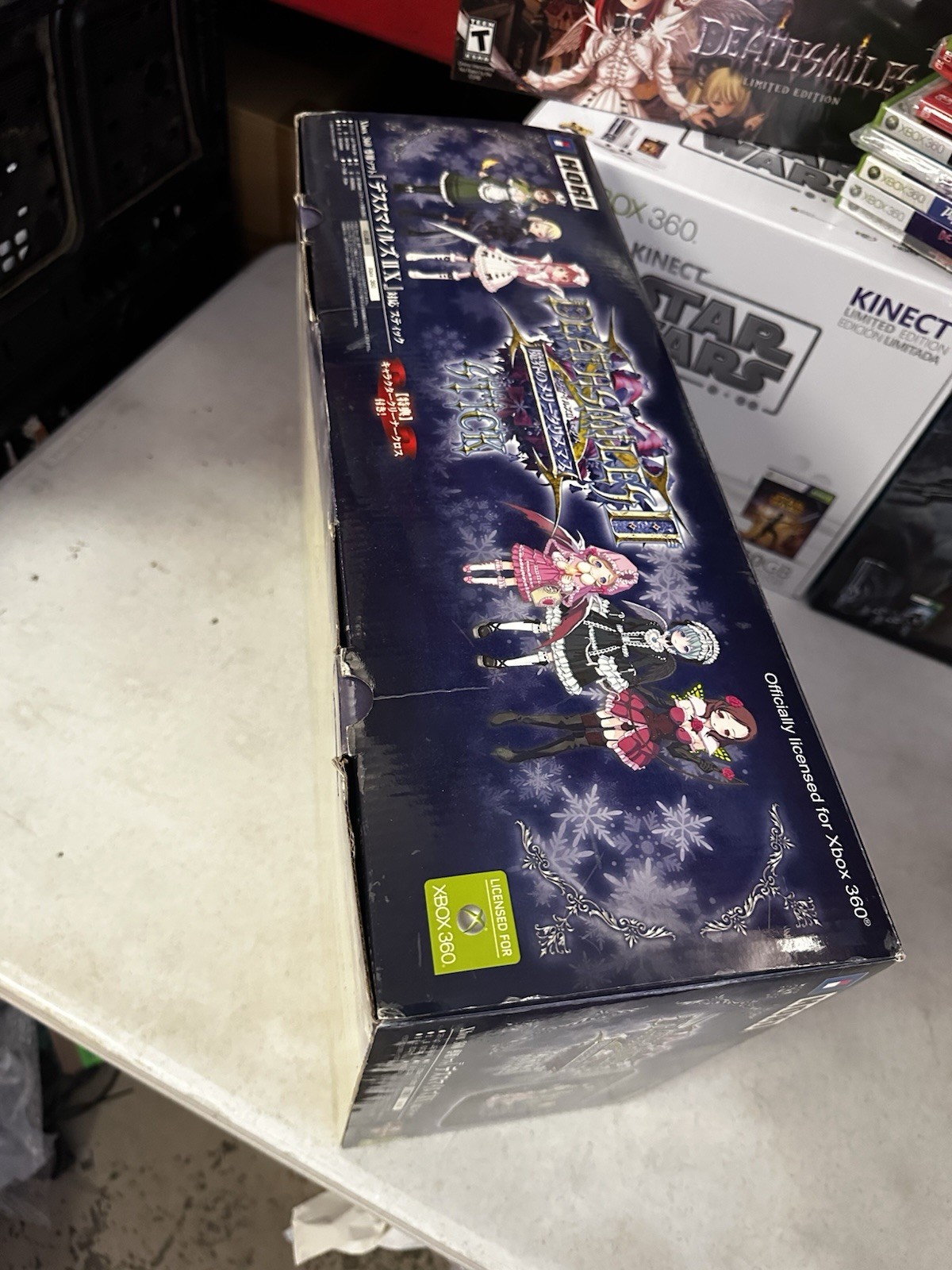 Amazon Limited HORI Arcade Stick for Xbox 360 Deathsmiles II X Rare US Seller