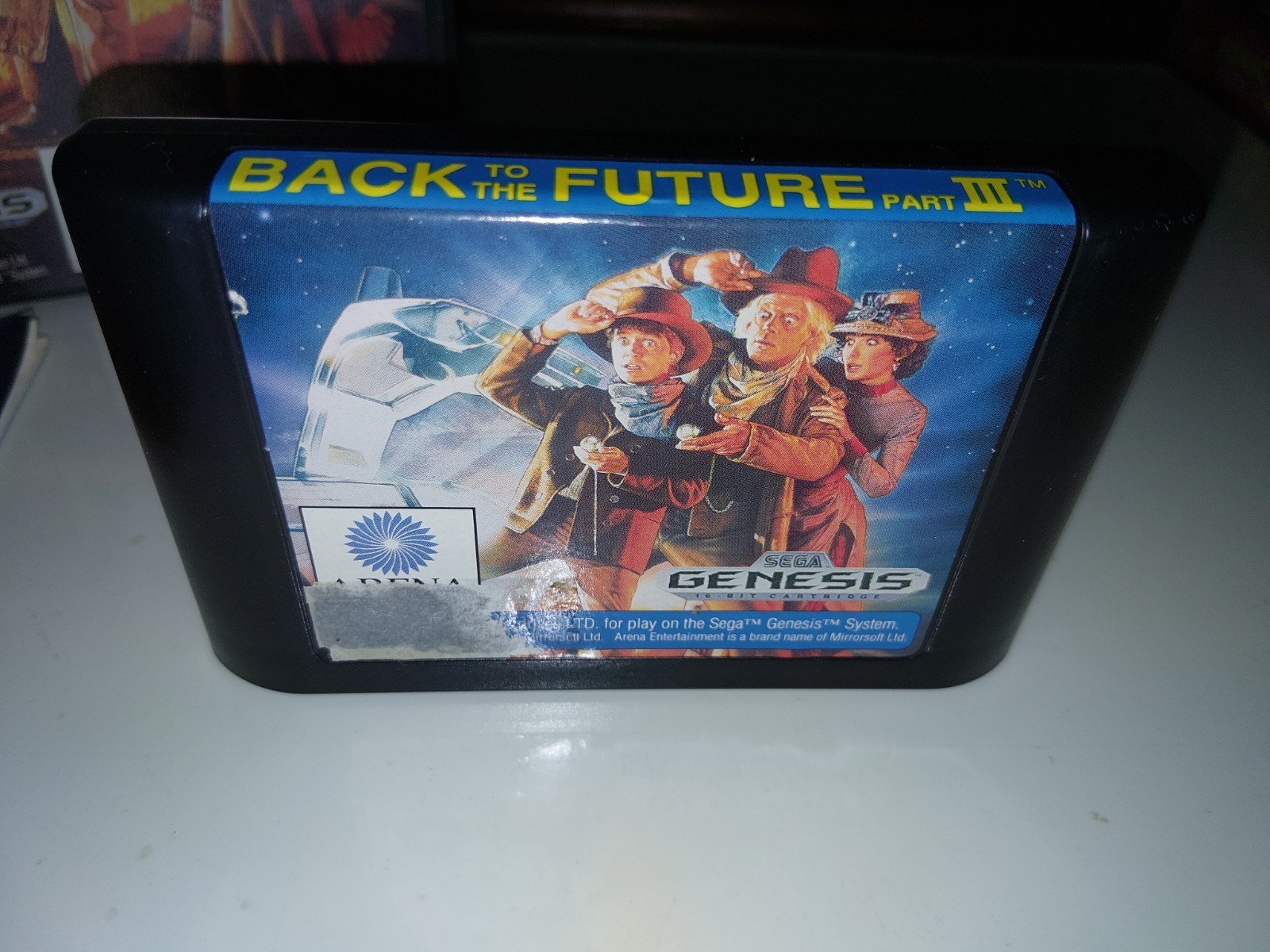Sega Genesis Back To The Future III 3 CIB With Manual Tested And Working