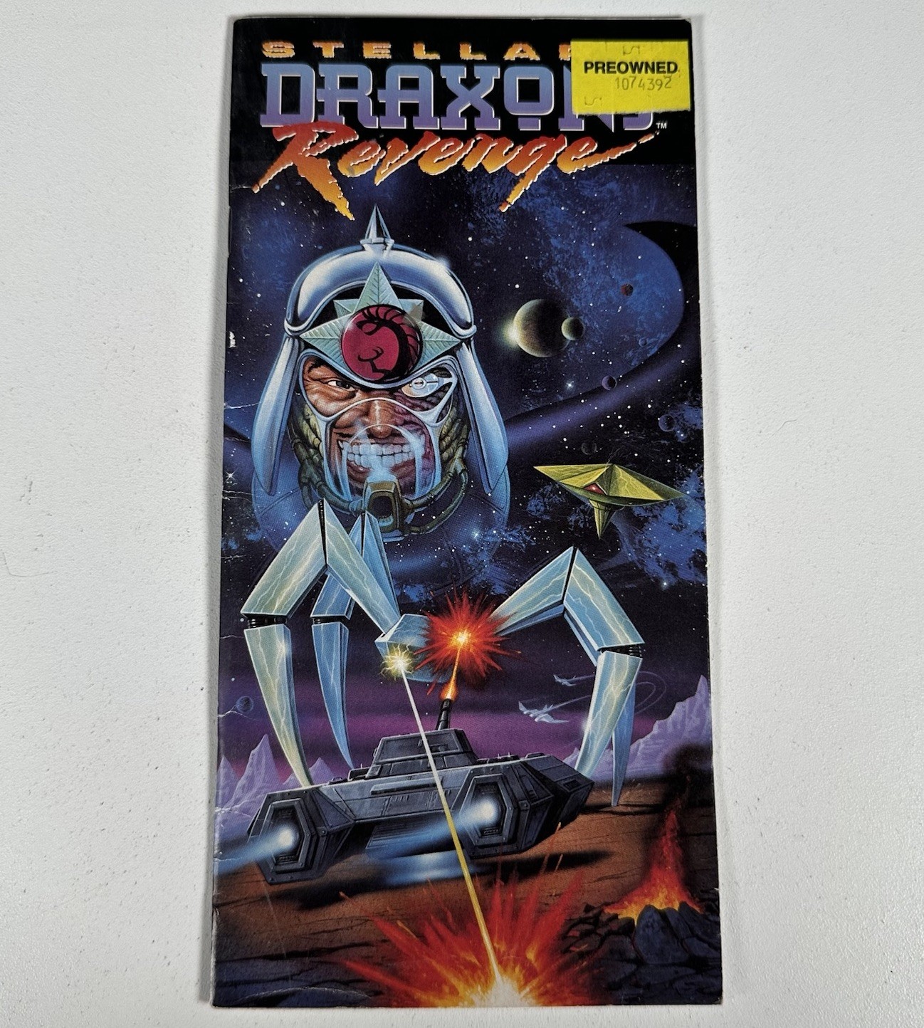 3DO – Stellar 7 Draxon’s Revenge Disc & Manual ONLY – *TESTED* – FAST SHIPPING