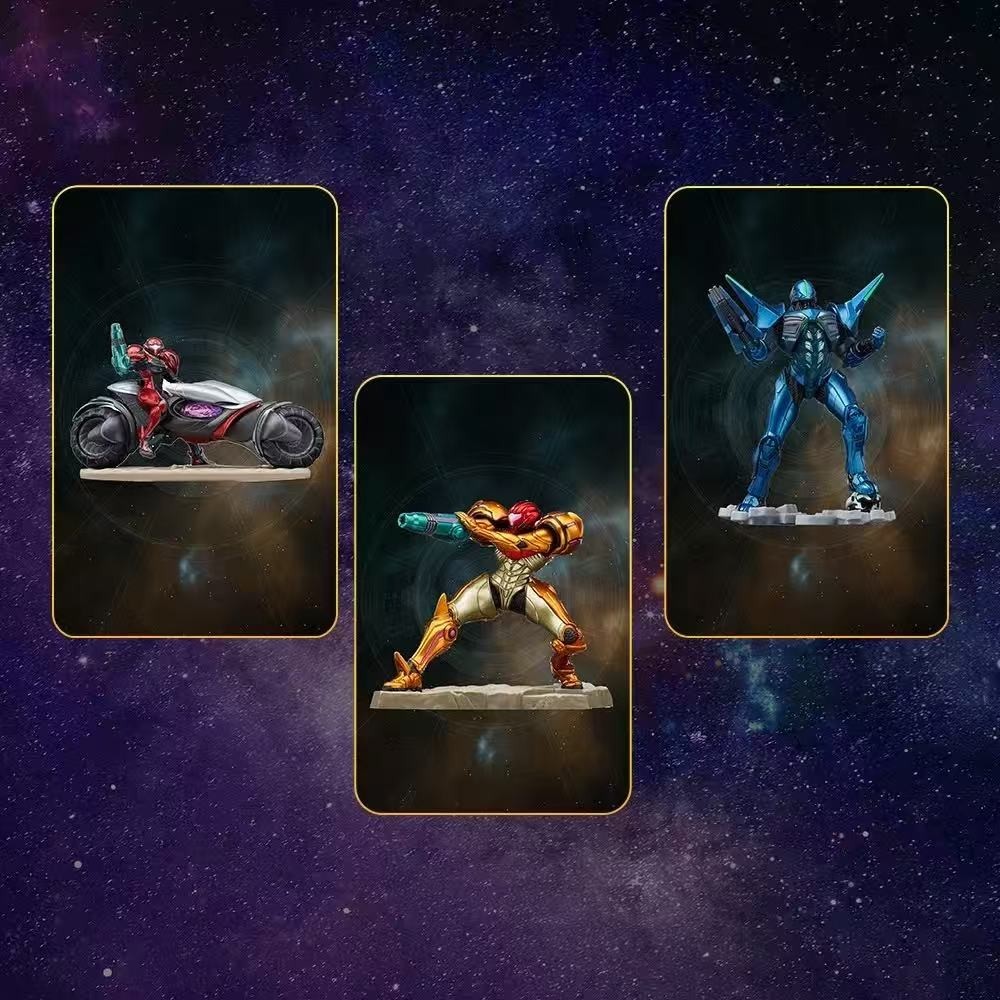 ALL 8PCS Amiibo METROID DREAD PVC Card Fast Shipping!Free stickers!