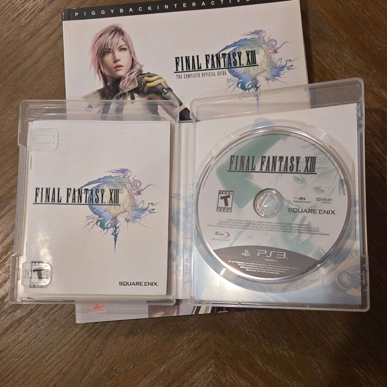 Final Fantasy XIII (Part 1) PlayStation 3 Manual Included Role Playing