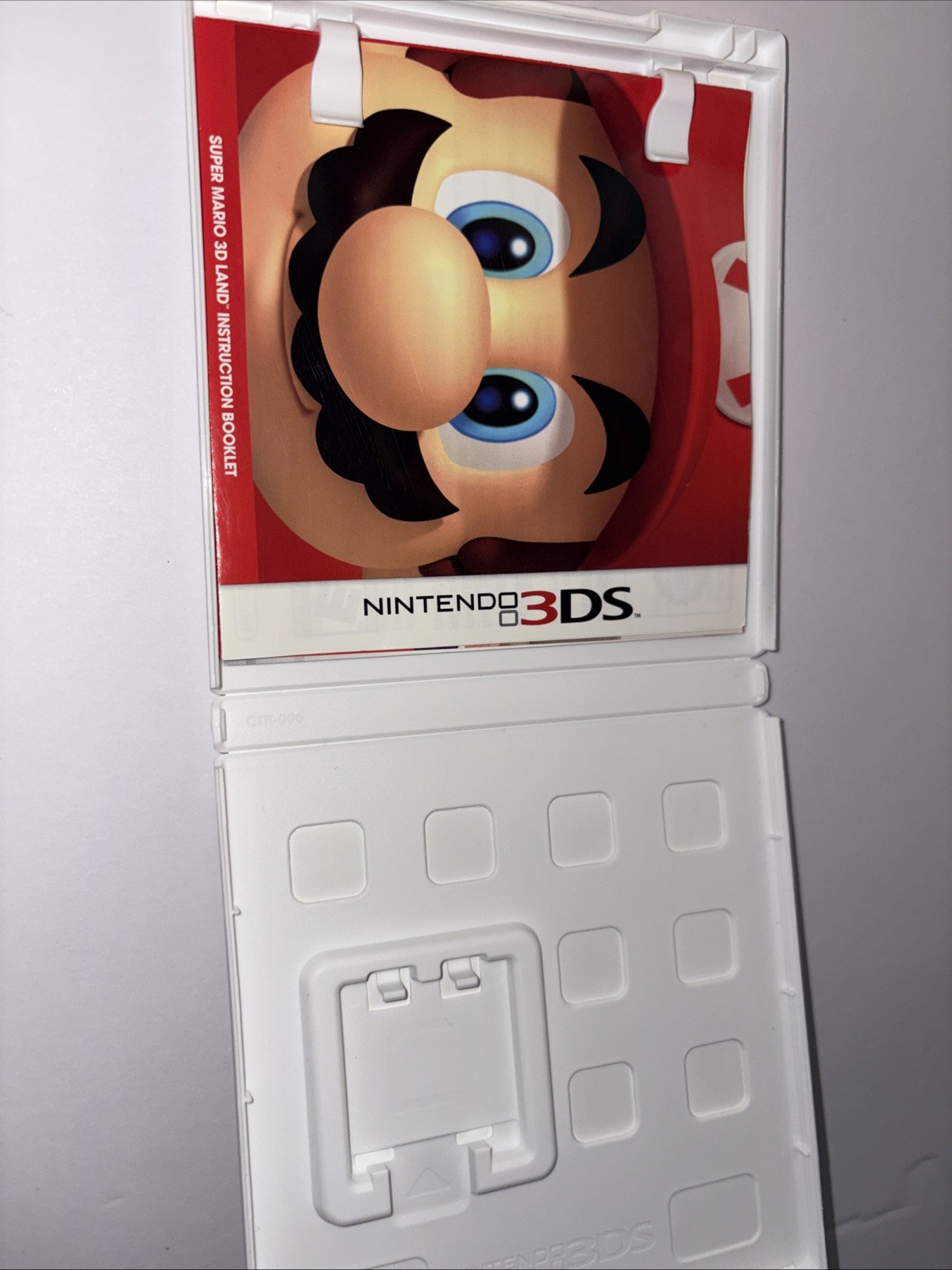 Super Mario 3D Land Nintendo 3DS Case And Manual Only No Game