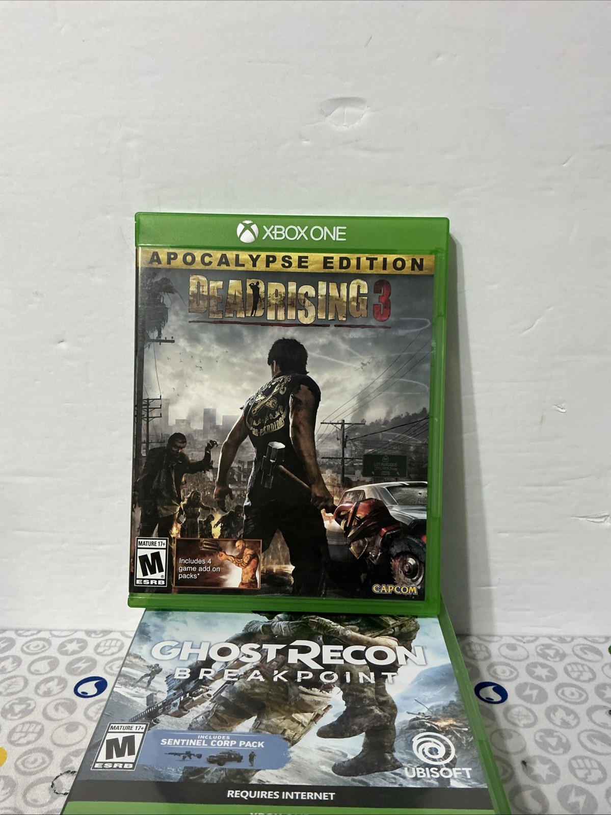 Lot of 10 Xbox One Games – PAC Man – Forza 2,3,5 & 7 – WWE 18 – Plus More!