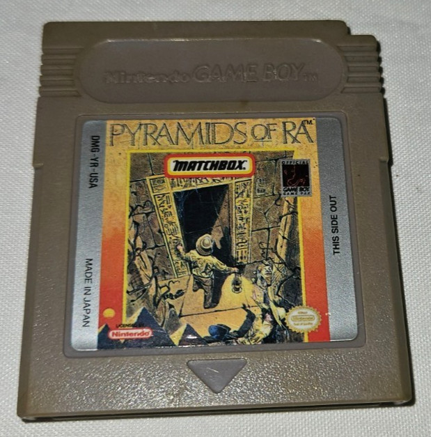 Pyramids of Ra Cartridge Only Authentic Nintendo GameBoy USA 1992 Game Boy