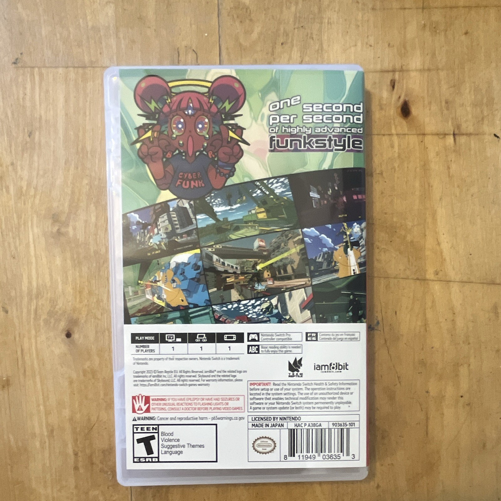 iam8bit Bomb Rush Cyberfunk for Nintendo Switch (NTSC-U/C) T-Teen