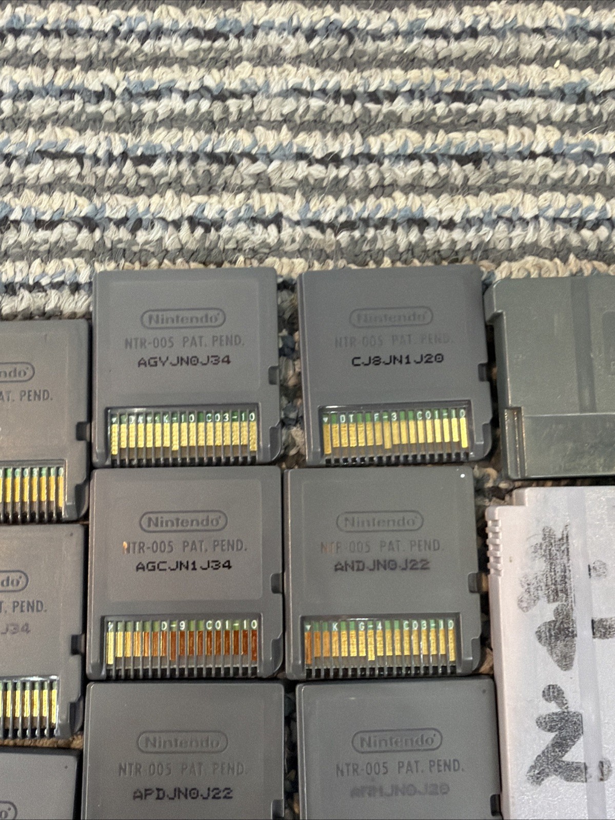 Lot Japanese Nintendo DS GBA GBC Lot Of 22 Ace Attorney Mario KH Pokemon Etc.