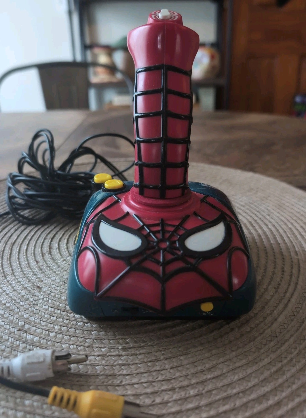 Marvel Spider-Man Plug & Play Microconsole Joystick Composite RCA TESTED&WORKS