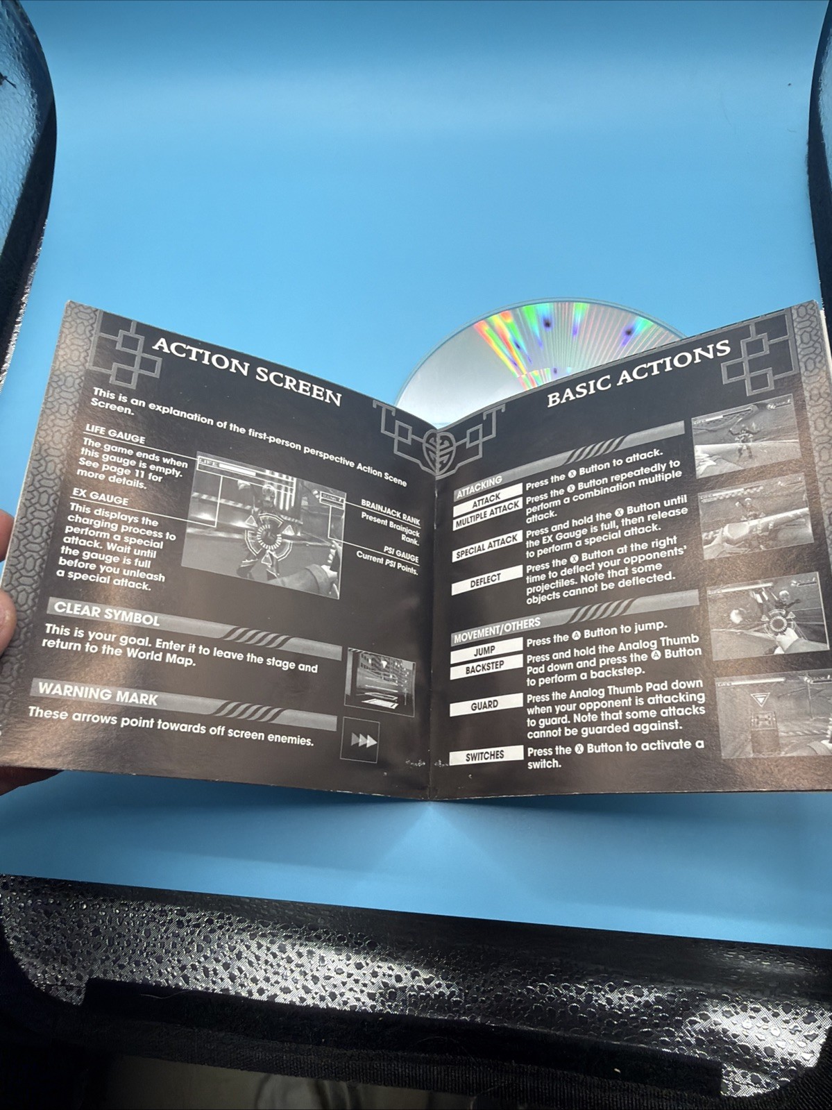 Maken X (Sega Dreamcast, 2000) – Disc And Manual Only – Tested & Working