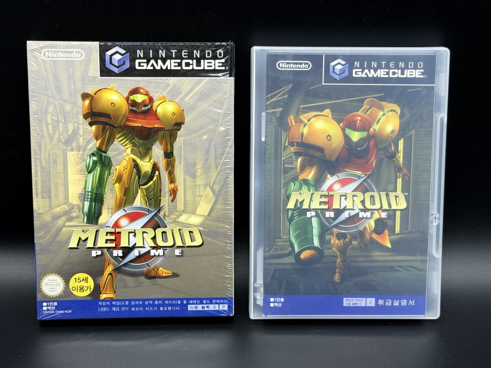 RARE Korean Metroid Prime Nintendo GameCube Korean Version Korea Rare Item CIB