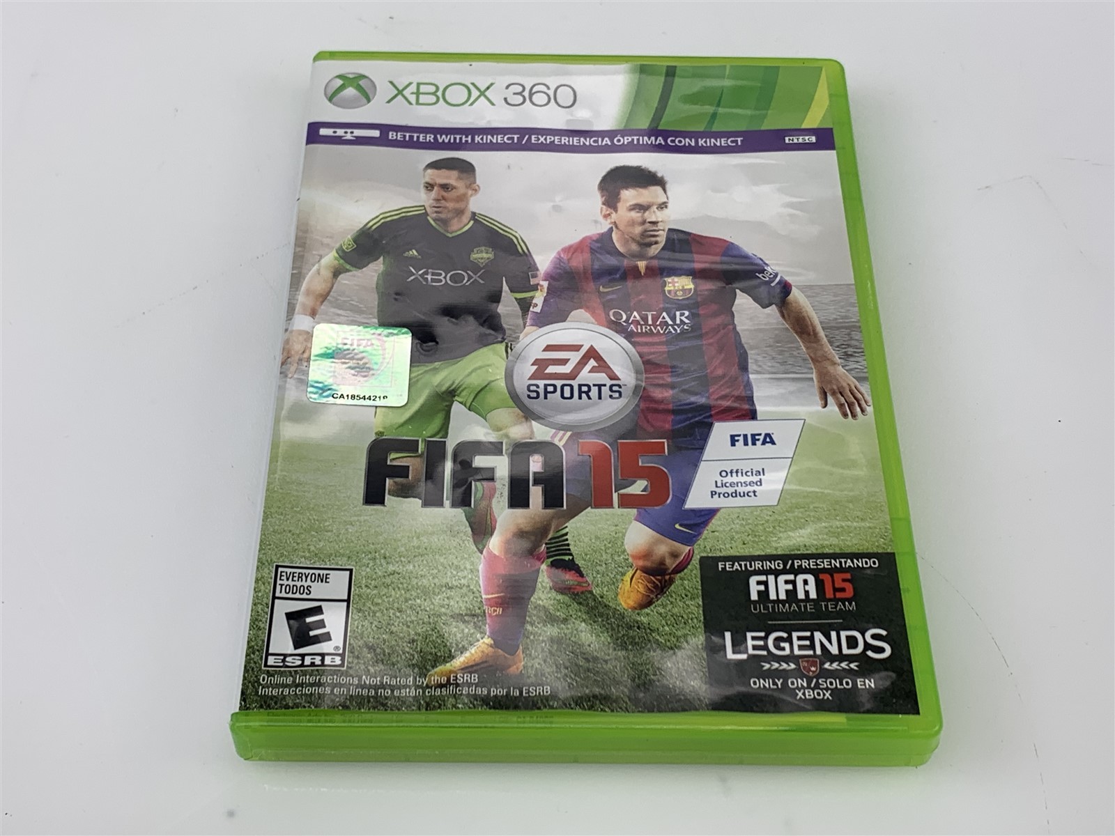 FIFA Soccer 15 Microsoft Xbox 360 Better with Kinect Sensor