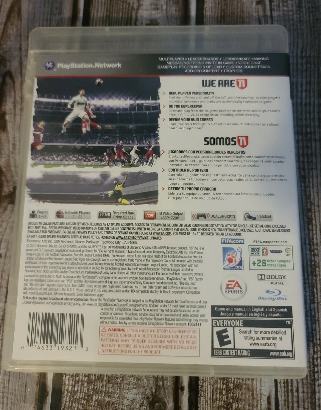 FIFA Soccer 11 and 13 Lot of 2