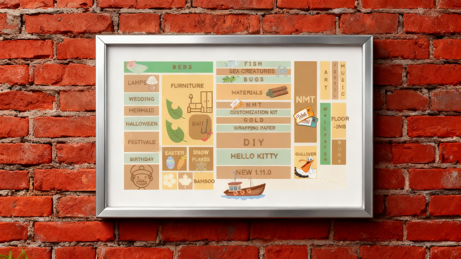 Animal crossing Nh Island Treasure Fast delivery !