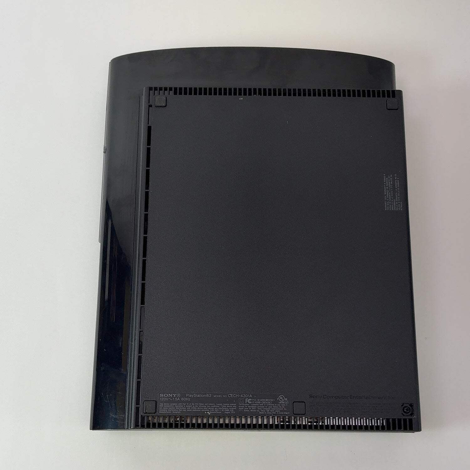 Sony PlayStation 3 Super Slim PS3 12GB Black Console Gaming System CECH-4301A