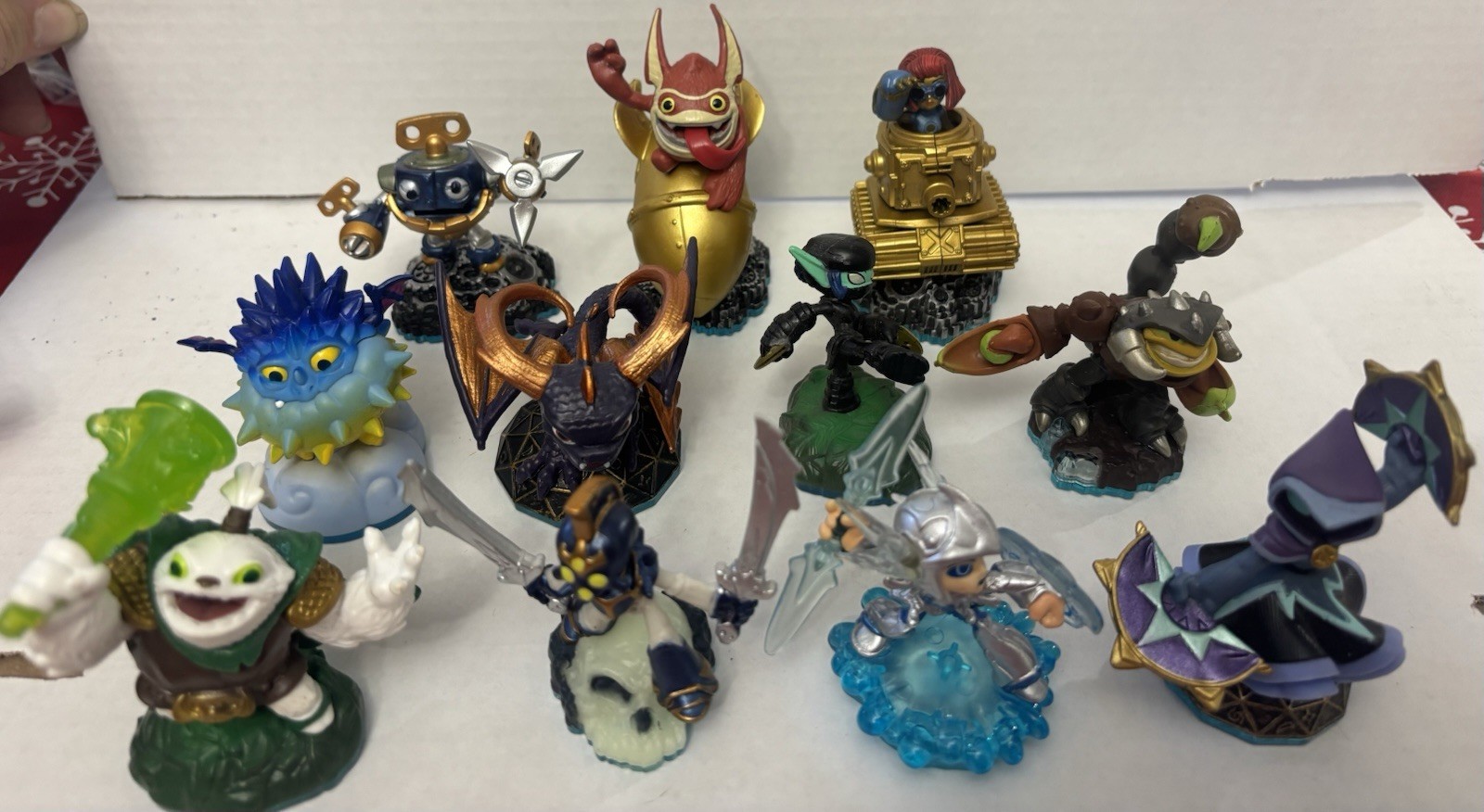 LOT Of 11 Skylanders Swap Force Figures Only Zoo Lou Scorp Spyro Wind- Up US27
