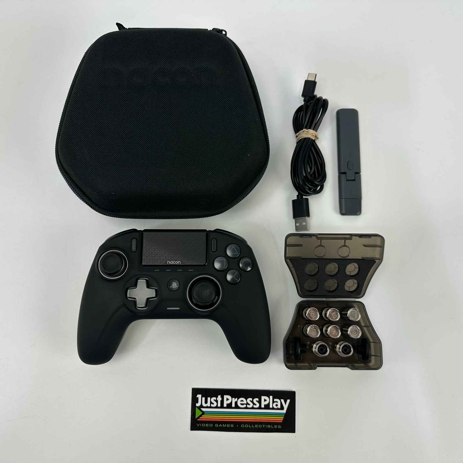 NACON Revolution Unlimited Pro Controller for PS4/PC w/ Case Wired or Wireless