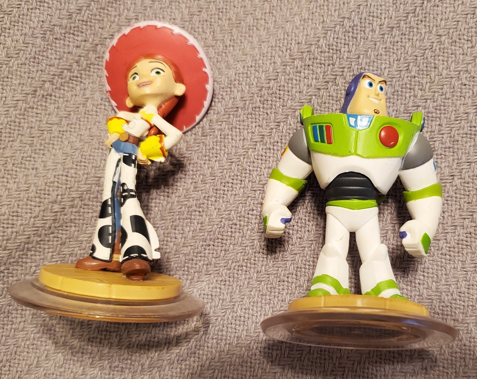 DISNEY PIXAR ~ INFINITY ~ BUZZ LIGHTYEAR & JESSIE ~ VIDEO GAME ACTION FIGURES