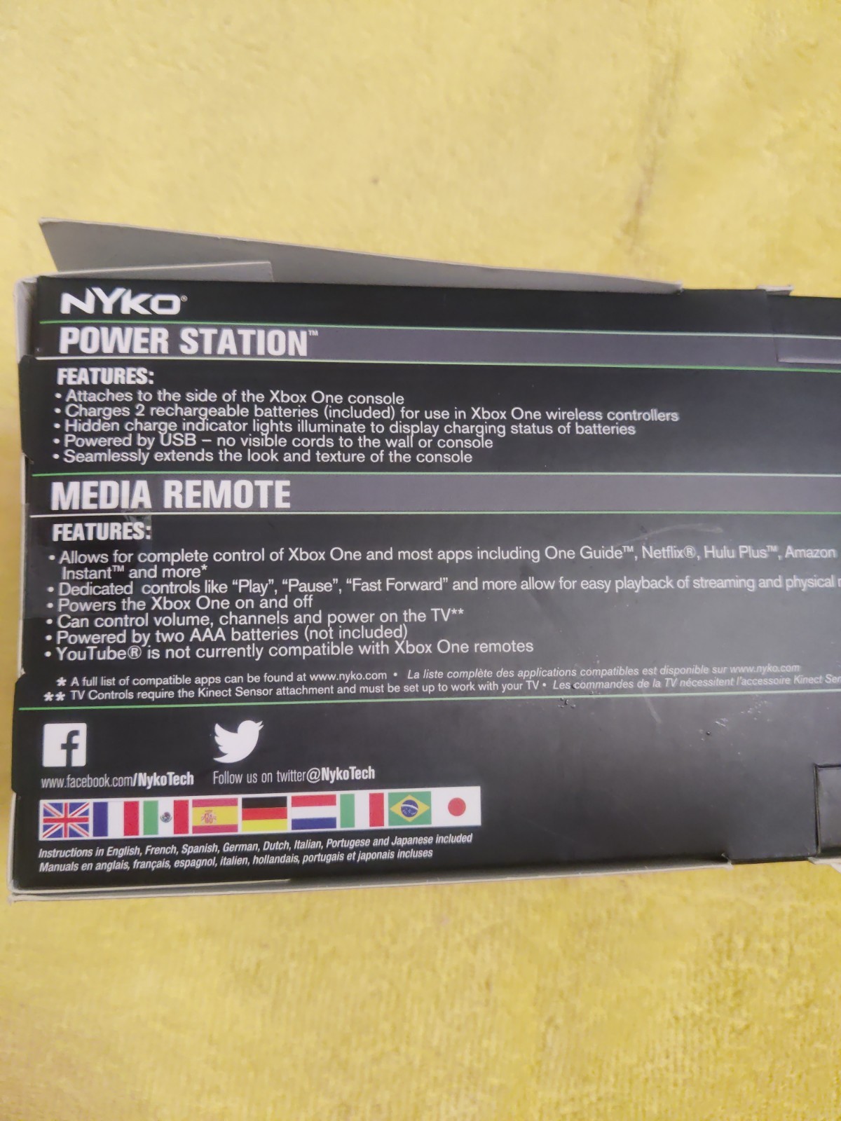 NYKO Modular Power Station Plus Rechargeable Batteries for Xbox one Console