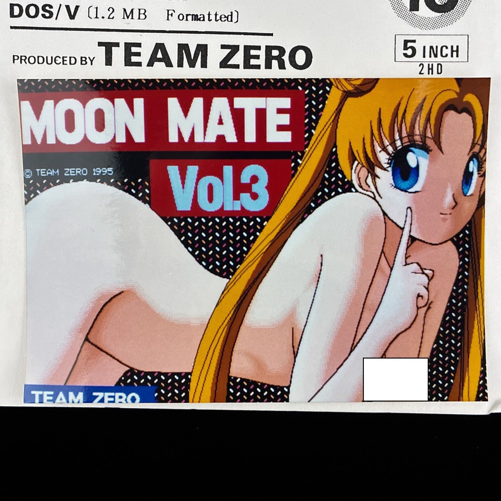 MOON MATE VOL. 3 Sailor Moon 5″ PC-98 X68000 Doujin CG Collection Artbook Japan