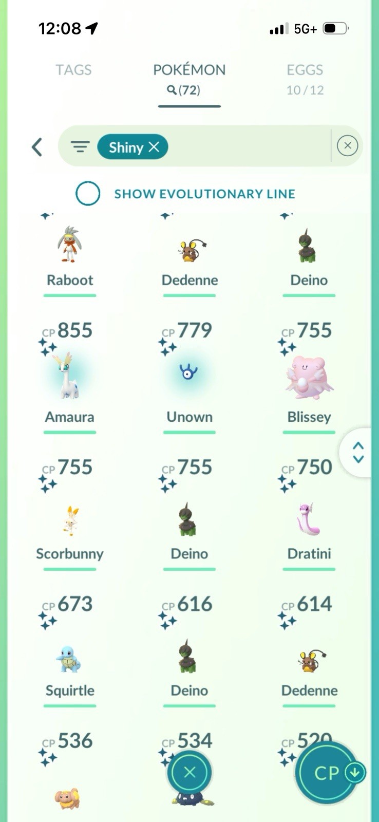 Pokémon GO Shiny Pokémon List Screenshots Pikachu Rotom Mewtwo Android iOS