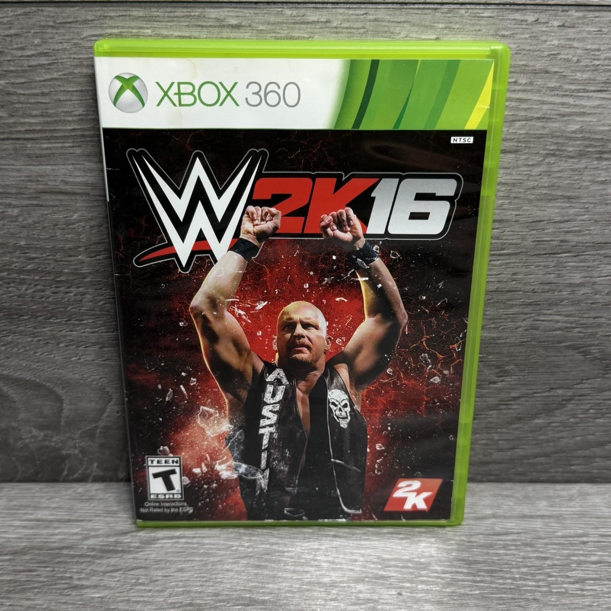 WWE W2K16 VG Refurb + 1yr Warranty NO MANUAL Xbox 360 WWF