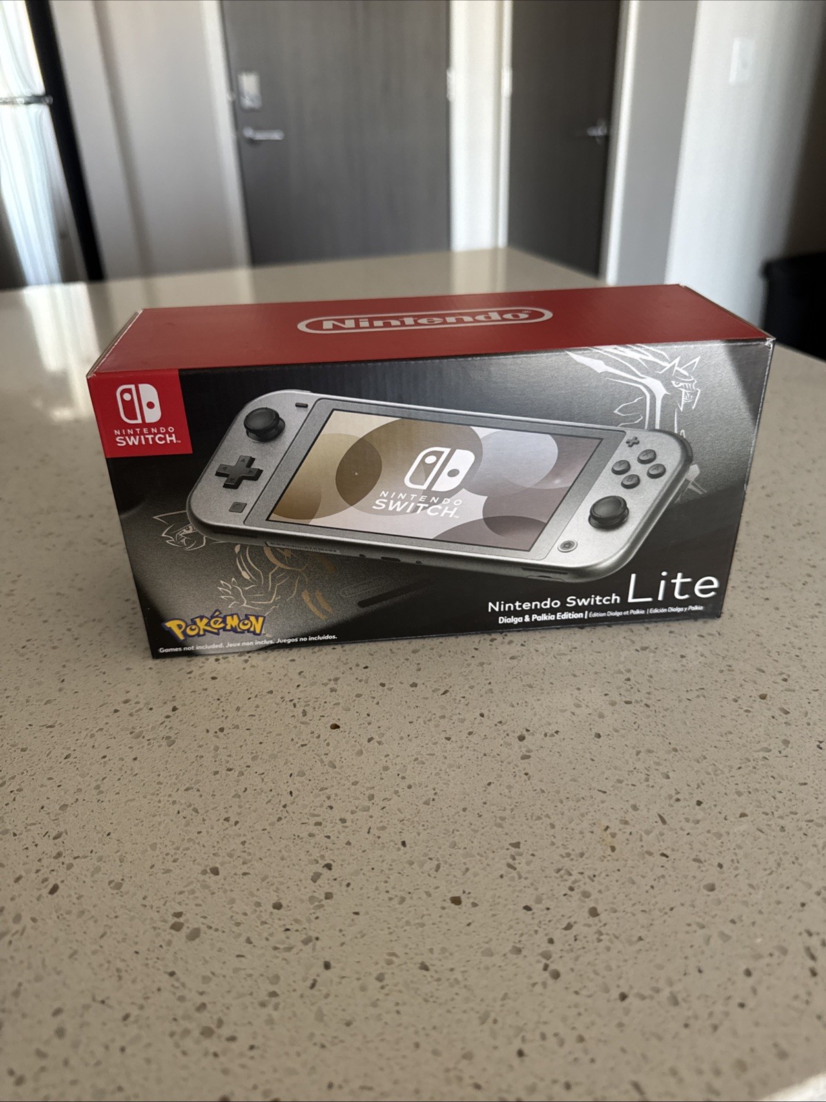 Nintendo Switch Lite Handheld Console Dialga & Palkia Edition Brand New