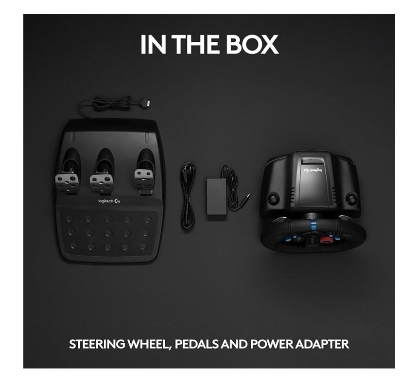Logitech G29 Racing Wheel w/ Pedals for PS5/PS4,PC and MacWired Paddle Shifters