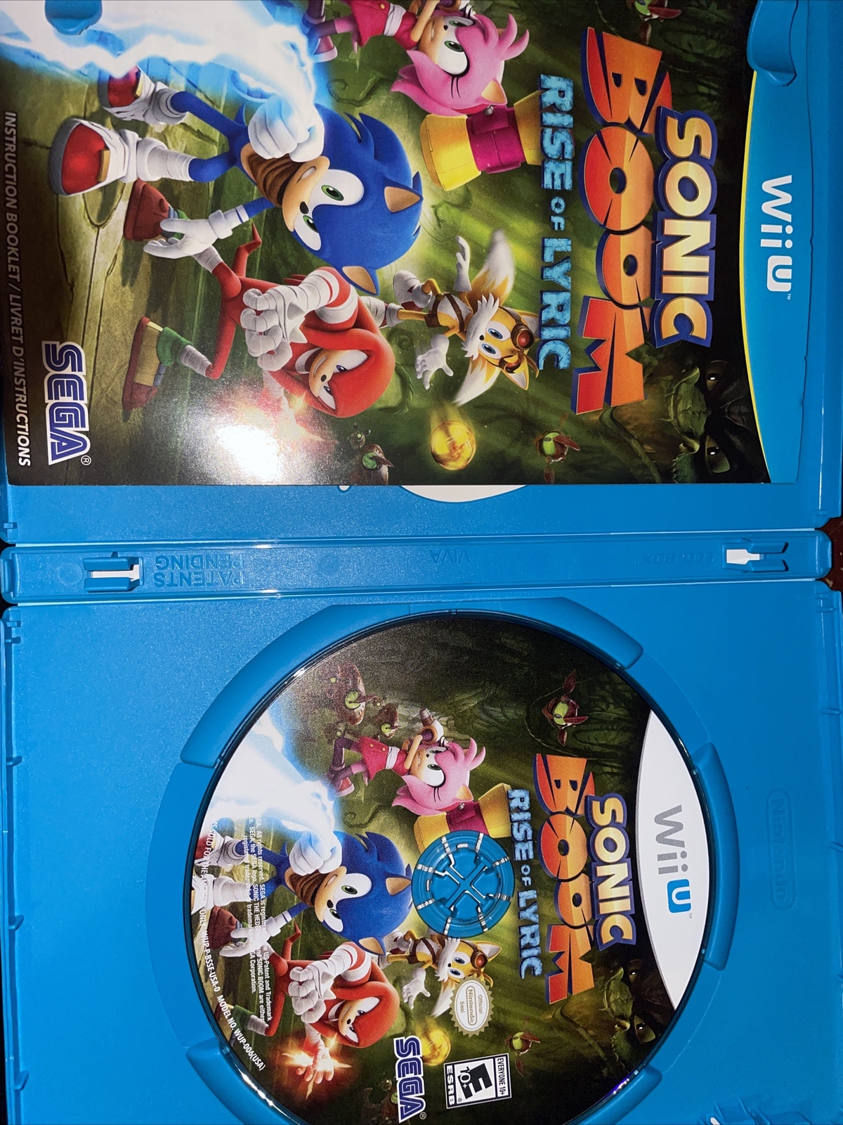 Sonic Boom: Rise Of Lyric (Nintendo Wii U, 2014) Video Game
