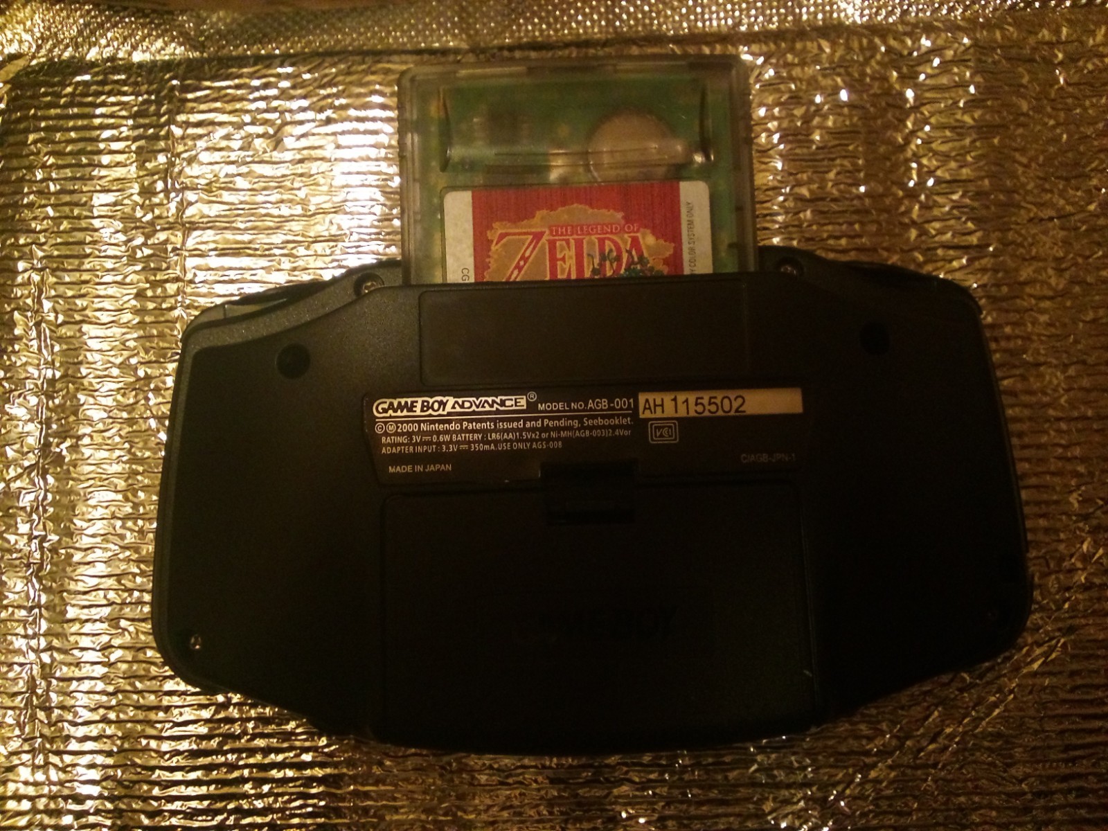 Functioning Legend of Zelda: Oracle of Seasons Nintendo Game Boy Color Cartridge
