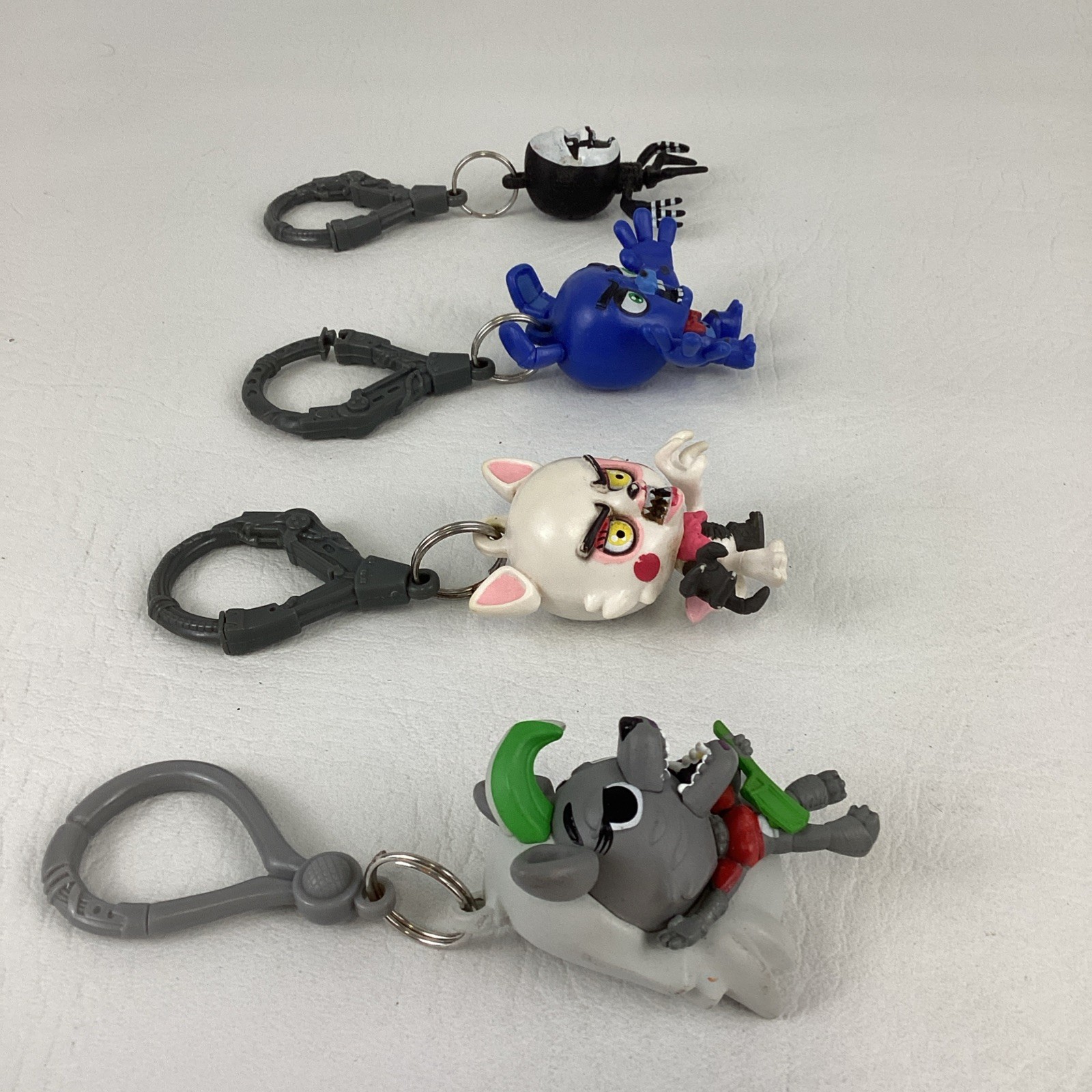 Five Nights At Freddy’s Keychain Lot Clip Backpack Hanger Figures Bonnie Puppet