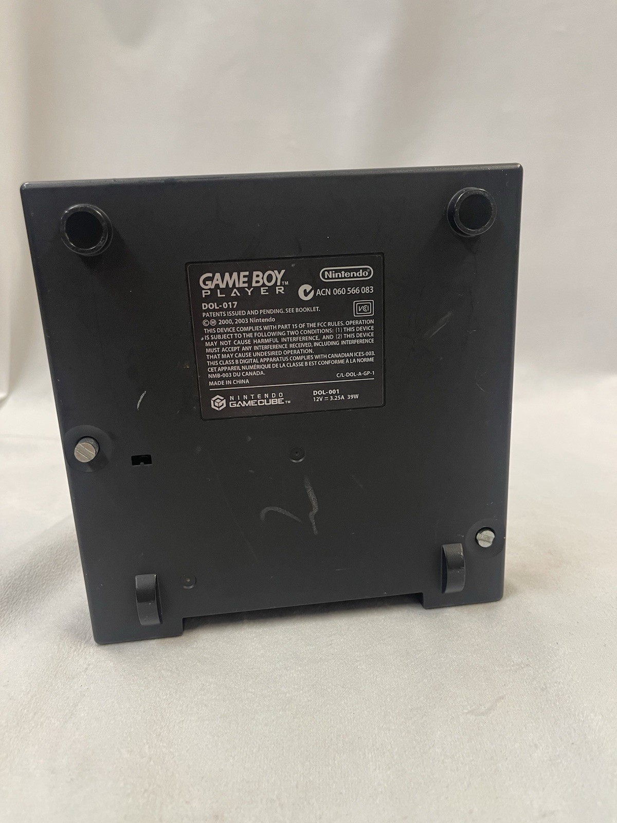 Nintendo Game Boy Player DOL-017 GameCube GBA Advance No Disc | Untested