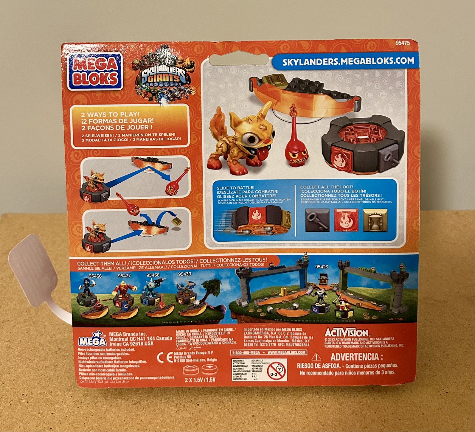Skylanders – Giants – MEGA BLOKS – Only @ WM – Molten Hot Dog 🌭 BNIFSP