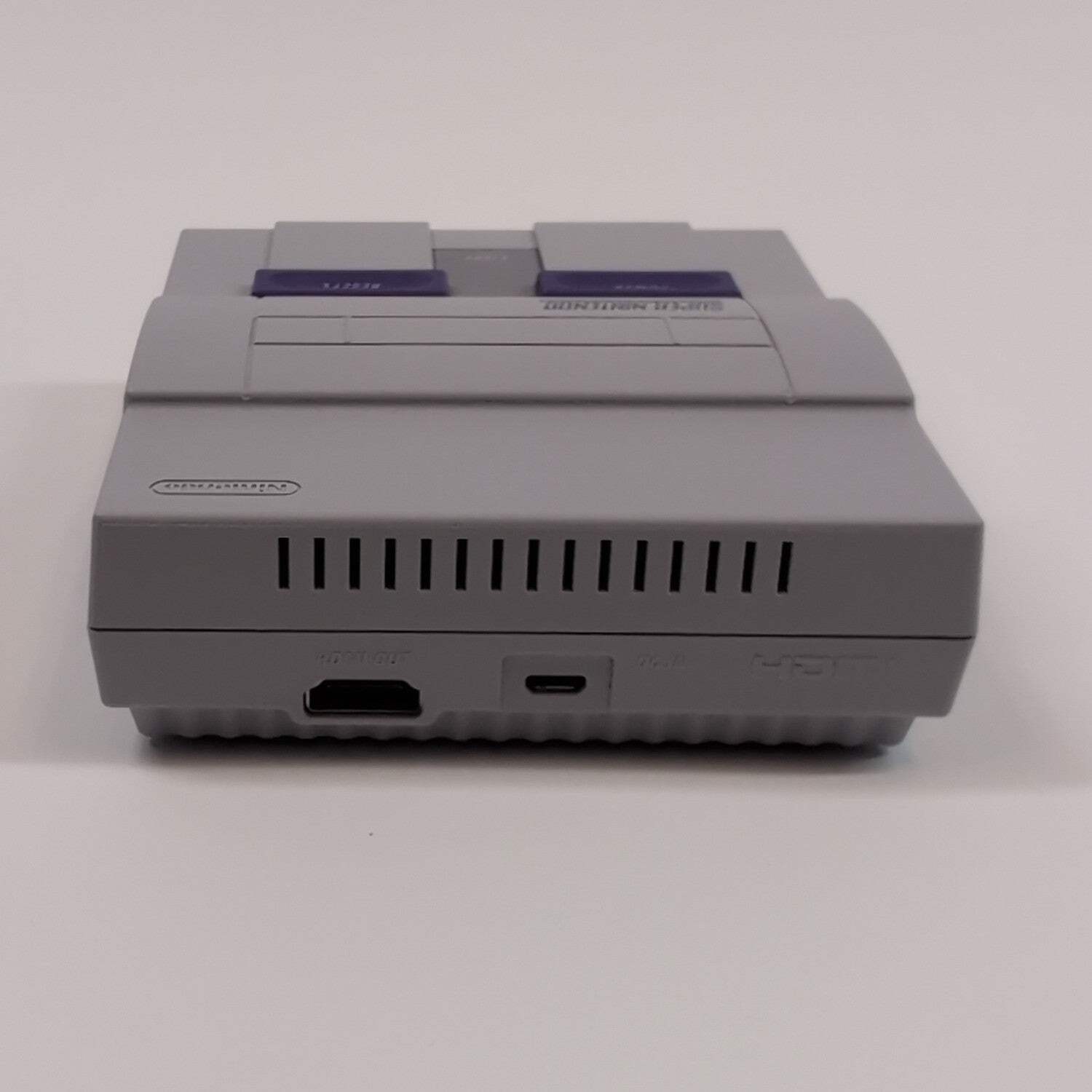Super Nintendo SNES Classic Edition Console Gaming System CLV-201 Gray