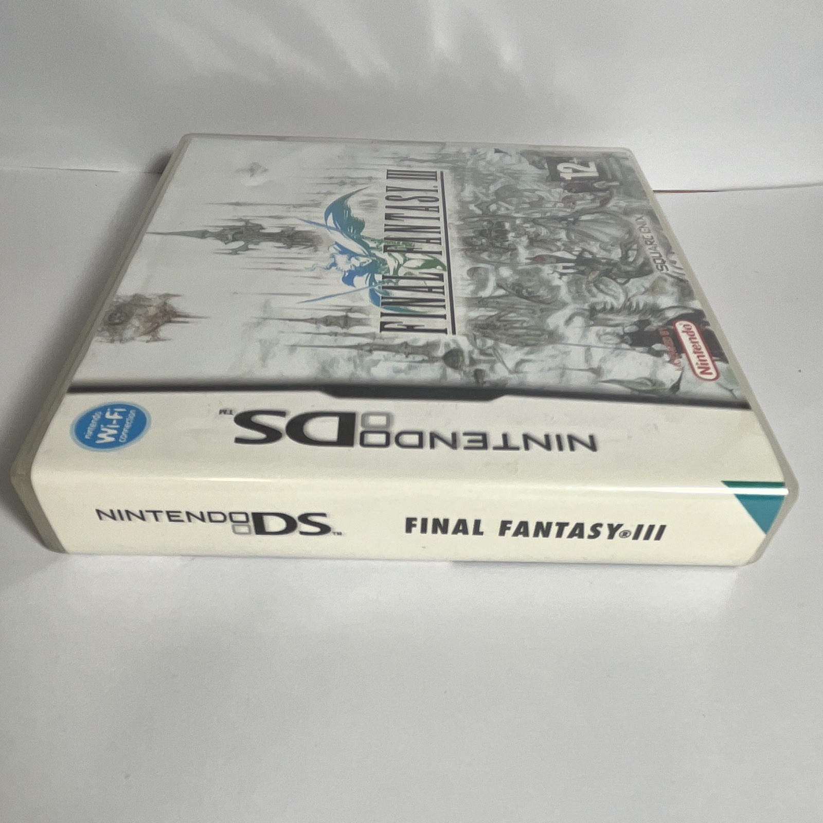 Final Fantasy III Nintendo DS Game Case Manual Inserts Complete 100% CIB PAL