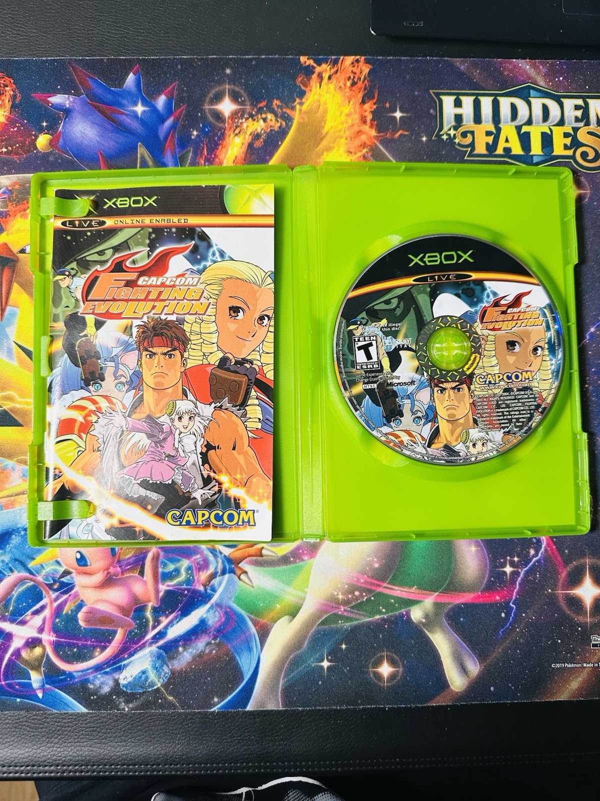 Capcom Fighting Evolution (Microsoft Xbox, 2005) CIB Tested Free Shipping