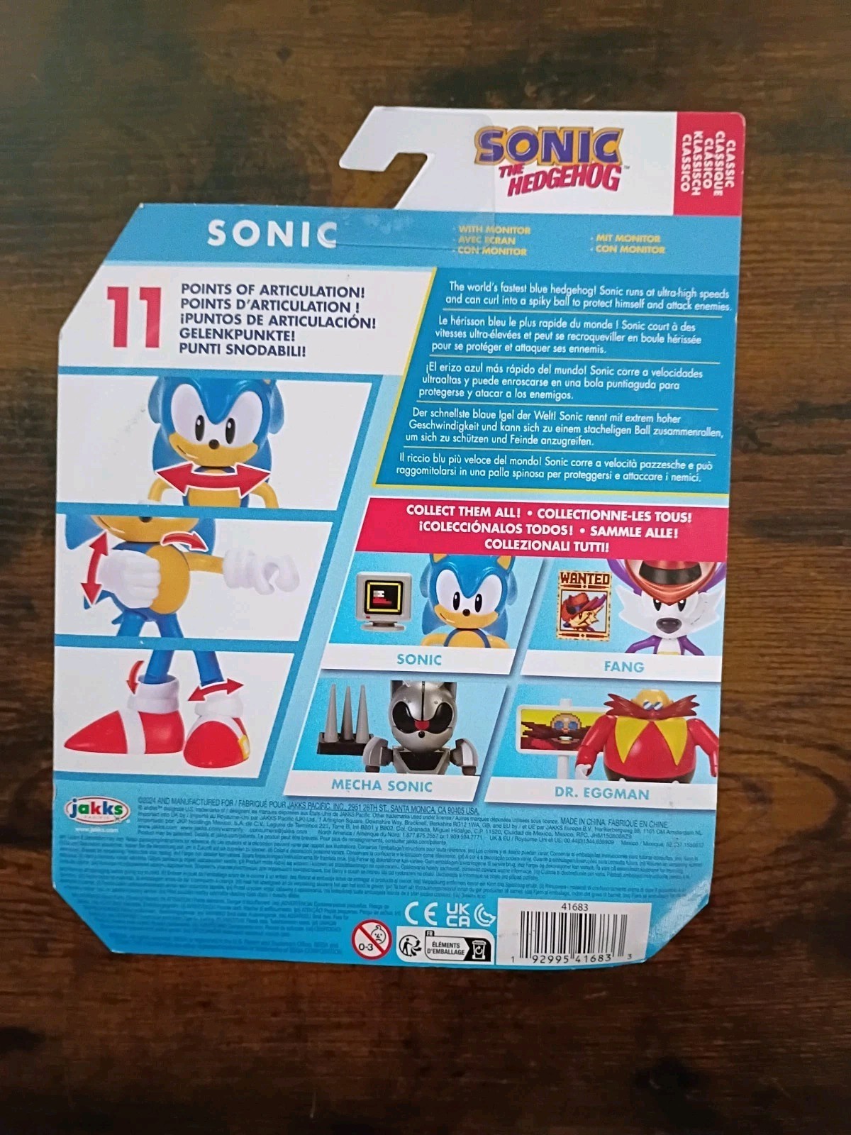 6-PK SONIC the HEDGEHOG 4″ Lot Classic Modern Snowboard Metal 35th 30th Jakks