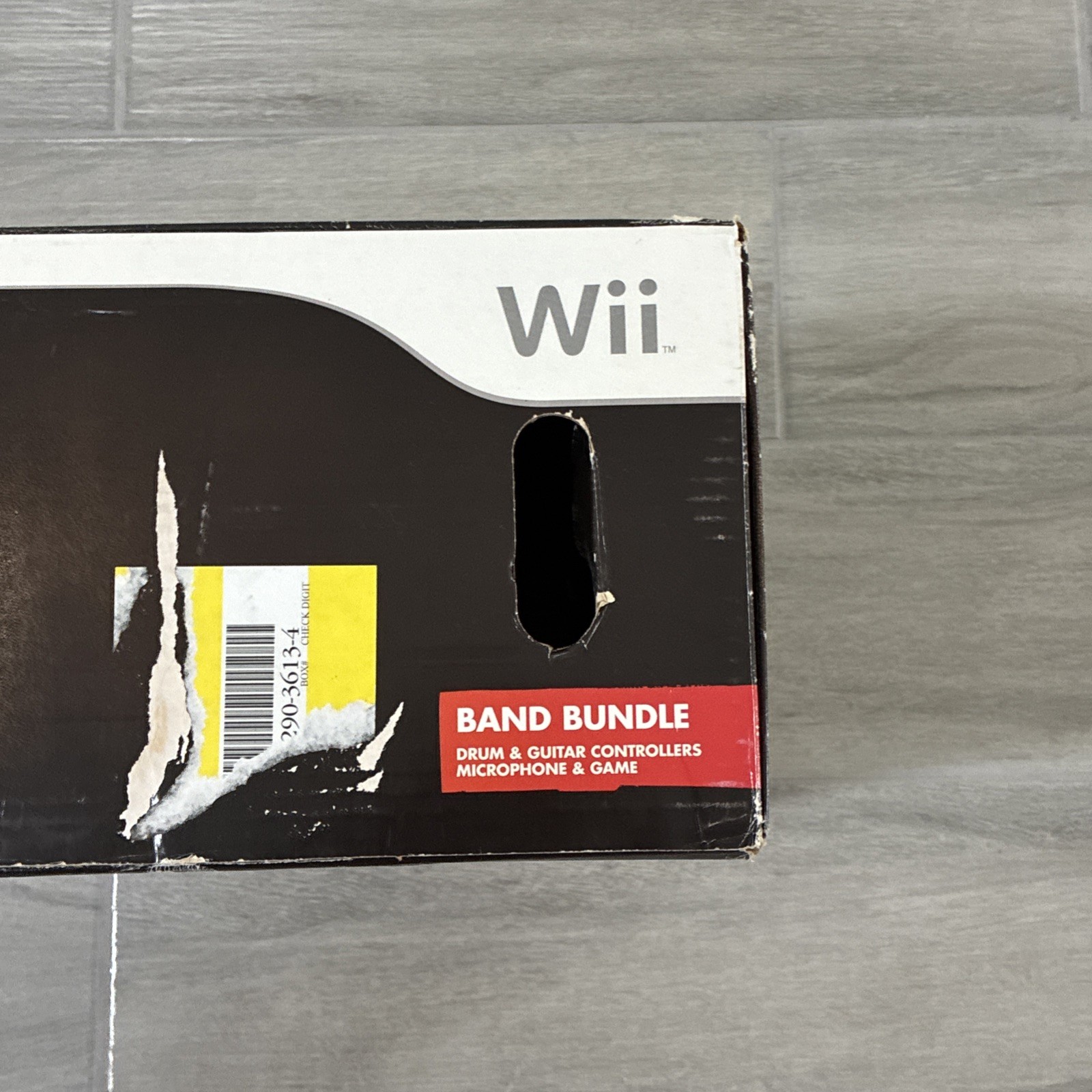 Wii Guitar Hero Warriors of Rock Band Bundle Wii Nintendo CIB (Read Desc)