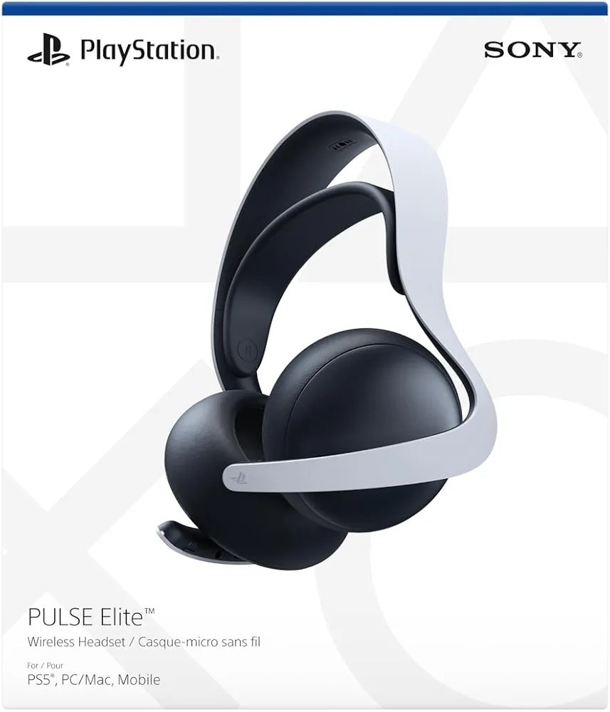 BLACK Sony PlayStation 5 Pulse Elite Wireless Gaming Headset – BLACK