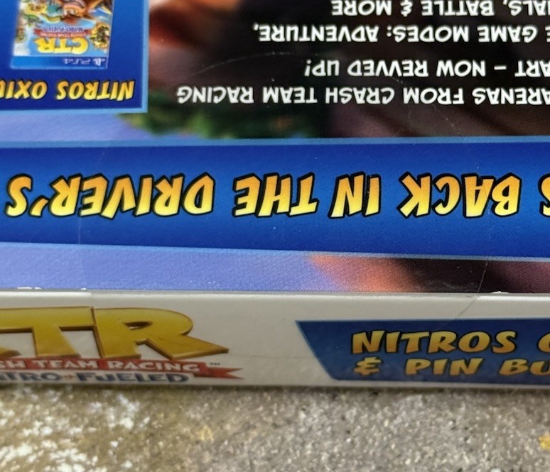 Crash Team Racing – Nitro Fueled: Nitros Oxide & Pin Bundle – PS4 **BRAND NEW**