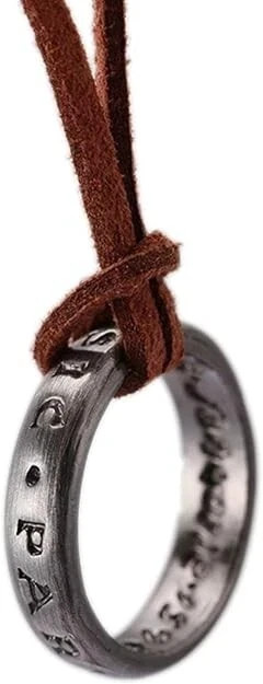 Uncharted Nathan Drake’S Ring with Necklace Strap from Collector’S Edition